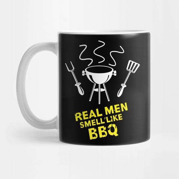 Real men smell like BBQ by BishBashBosh